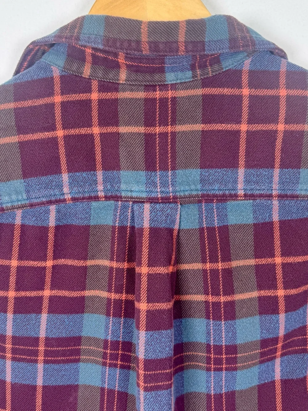 The North Face 100% Cotton Flannel Plaid Button Up Shirt Men’s Small Cabincore
